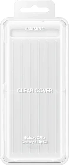 Samsung Clear Cover für Galaxy Z Flip transparent