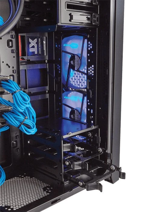 Corsair Obsidian 750D Airflow Edition, Acrylfenster