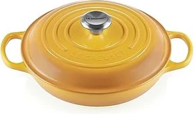 Le Creuset Gourmet-Profitopf Bräter aus Gusseisen rund 26cm 2.2l nectar