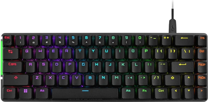 ASUS ROG Falchion Ace, schwarz, ROG NX BROWN, USB, US