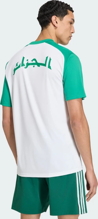 adidas FIFA WM 2026 Algerien Aufwärmtrikot kurzarm weiß (Herren)