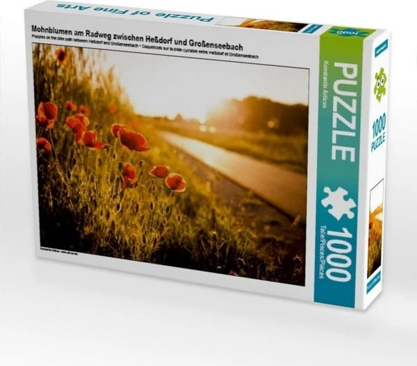 Calvendo Mohnblumen am Radweg zwischen Heßdorf und Großenseebach