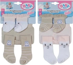 Zapf creation BABY born Mode - Strumpfhose und Socken Schäfchen