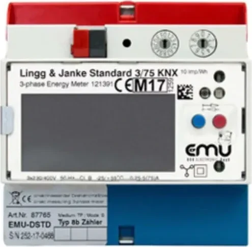 Lingg & Janke KNX Elektrozähler EMU
