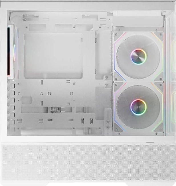 LC-Power Gaming 812B Quartz Vision, weiß, Glasfenster