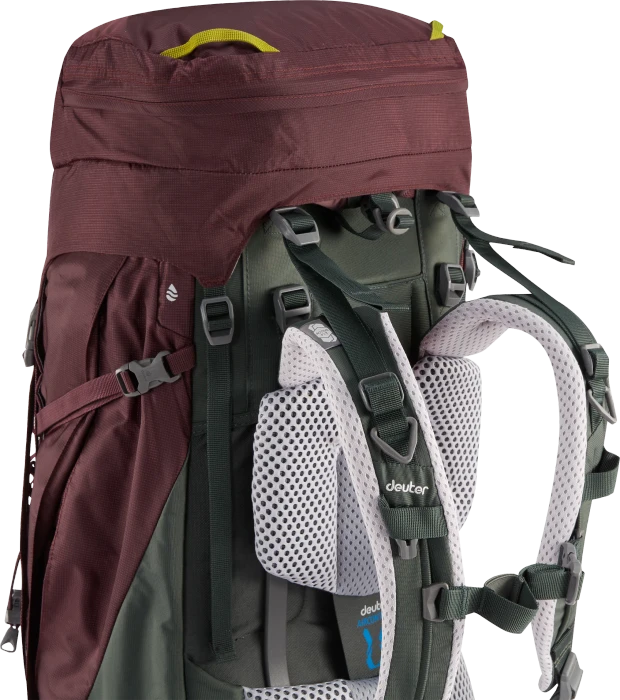 Deuter Aircontact Pro 65+15 SL aubergine/ivy (Damen)