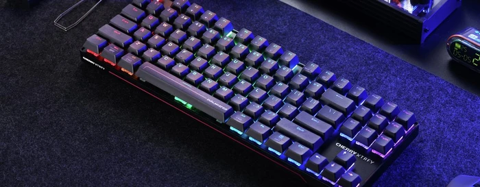 Cherry XTRFY MX 8.2 Pro TMR Wireless, schwarz, MK Crystal Magnetic, USB/Bluetooth, ND