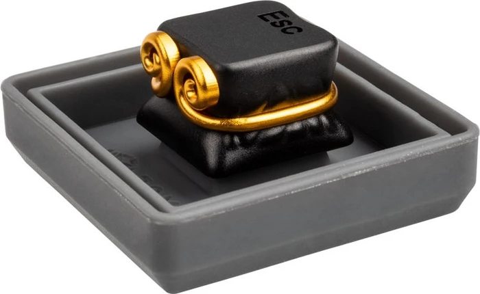 Zomoplus Keycap WUKONG, Aluminium, schwarz/gold, 1 Taste
