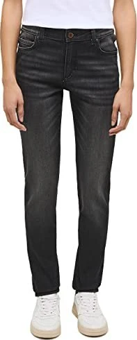 Mustang Crosby Relaxed Slim Jeans schwarz (Damen)