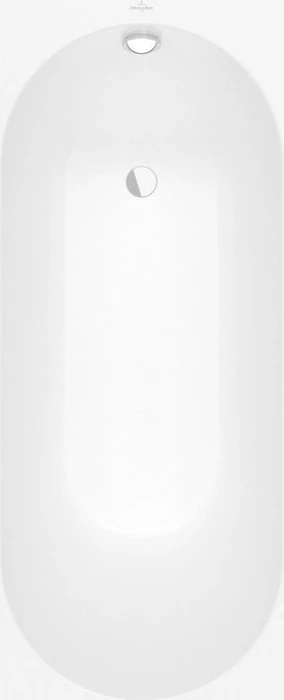 Villeroy & Boch Oberon Rechteck-Badewanne 160x75cm, stone white