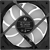 Lian Li ST120, schwarz, LED-Steuerung, Lüftersteuerung, 120mm, 3er-Pack