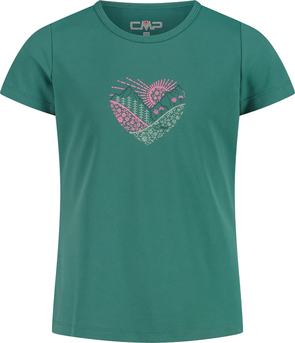 CMP Print Funktionsshirt kurzarm agave (Junior)
