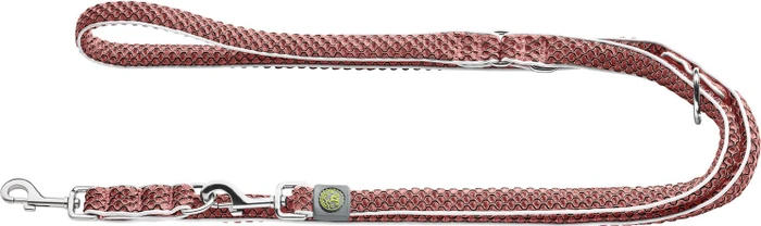 Hunter verstellbare Führleine Hilo 20/200, 2m, Altrosa