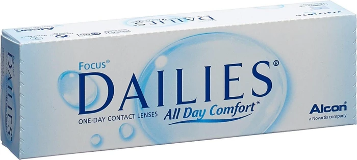 Alcon Focus Dailies All Day Comfort, -4.00 Dioptrien, 30 Stück