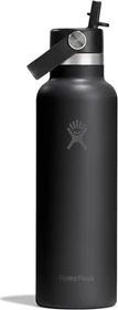 Hydro Flask Standard Mouth Flex Straw Cap Isolierflasche 621ml tonal black