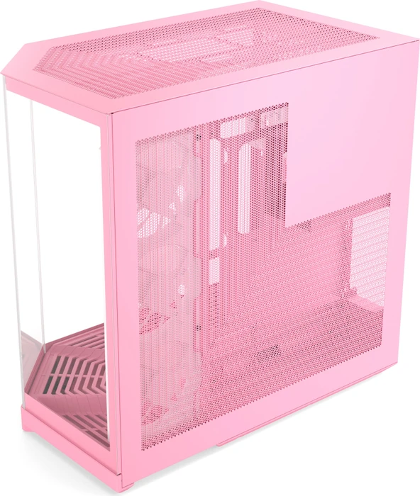 Hyte Y50 Strawberry Milk, rosa, Glasfenster