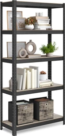 Songmics Schwerlastregal 75x150x30cm schwarz