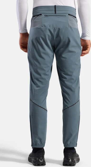 Odlo Zeroweight Warm 2.0 Laufhose lang stormy weather (Herren)