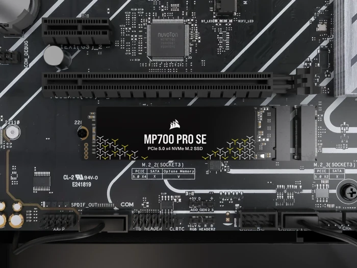 Corsair Force Series MP700 PRO SE 4TB, M.2 2280 / M-Key / PCIe 5.0 x4