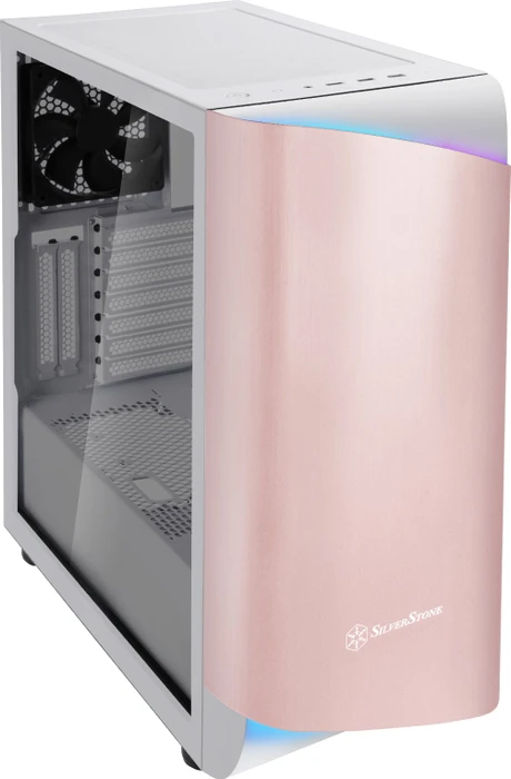 SilverStone Seta A1 Rose Gold, Glasfenster