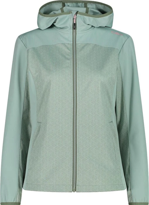 CMP Softshell Druck Funktionsjacke jade/salvia (Damen)