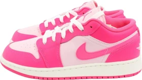 Nike Air Jordan 1 Low pink foam/summit white/hyper pink (Herren)