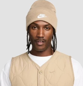 Nike Peak Futura Beanie khaki/white