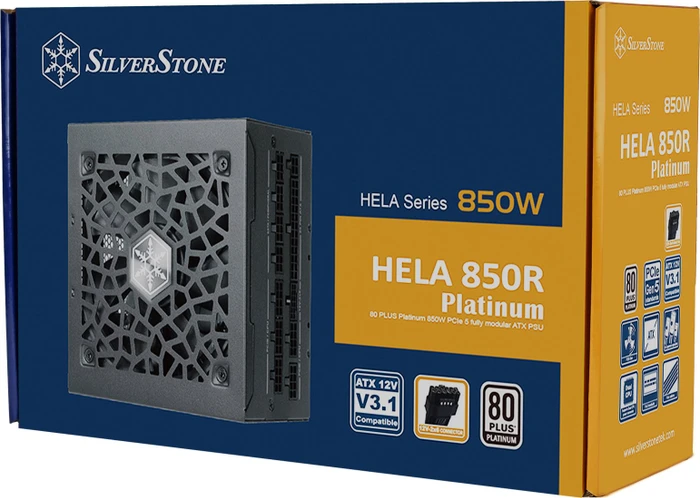 SilverStone HELA 850R Platinum 850W, ATX 3.1