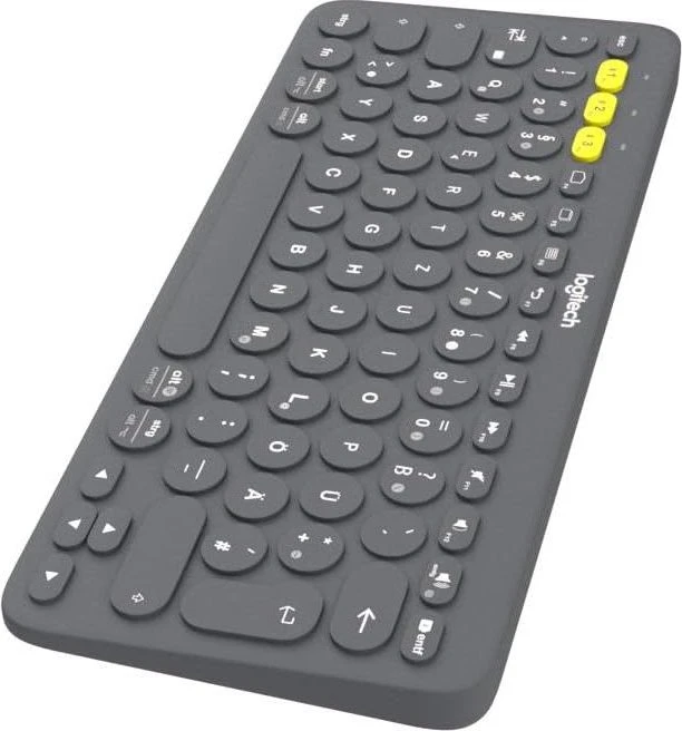Logitech K380 Multi-Device Keyboard schwarz, Bluetooth, DE