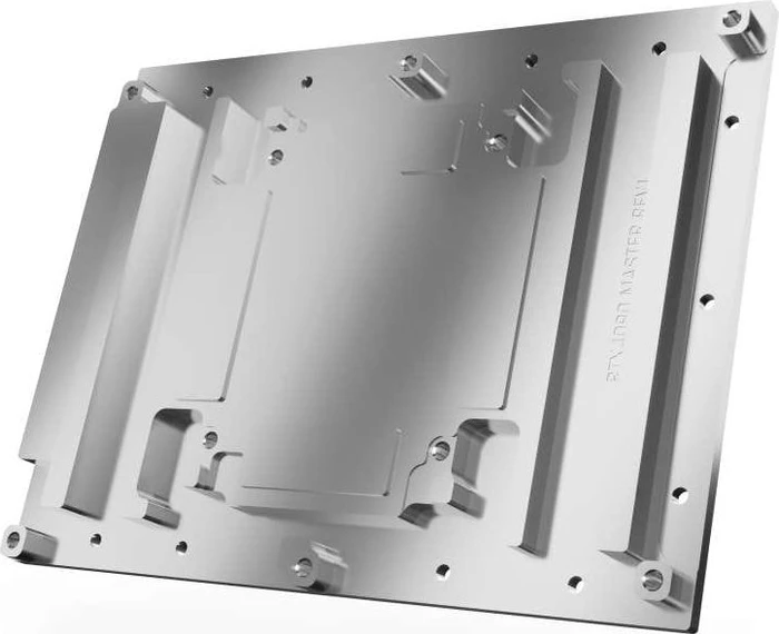 Alphacool Eisblock Aurora Acryl NVIDIA RTX 4090 Aorus Master V.2 mit Backplate
