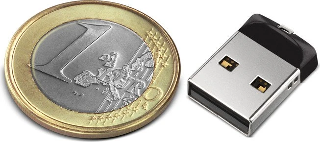 SanDisk Cruzer Fit 64GB, USB-A, USB 2.0