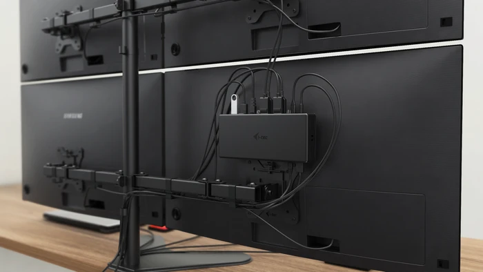 i-tec USB-C Quattro Display Docking Station, USB-C 3.0 [Stecker]