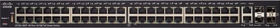 Cisco SF250 Rackmount Smart Switch, 48x RJ-45, 2x RJ-45/SFP, PoE+ (SF250-48HP-K9)