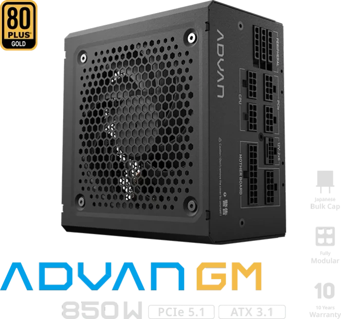 FSP ADVAN GM 850W, ATX 3.1