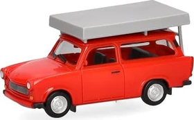 Herpa Trabant 601 Universal mit Dachzelt