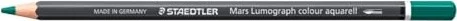 Staedtler Mars Lumograph colour aquarell 104 Aquarellstift petrolgrün, Kartonetui, 6er-Pack