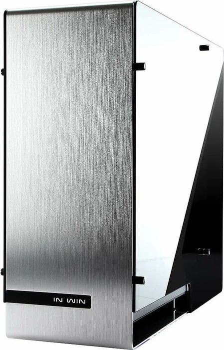 In Win 909 silber, Glasfenster