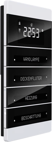 Enertex MeTa KNX Premium Raumcontroller 4-fach weiß