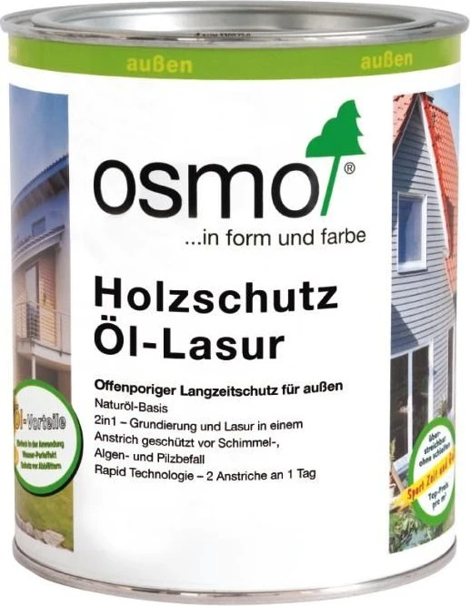Osmo Holzschutz Öl-Lasur 702 außen lärche, 750ml