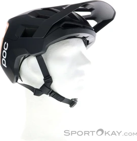 POC Kortal Helm uranium black/light citrine orange matt