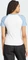 adidas Adicolor 3-Streifen Raglan Slim T-Shirt kurzarm white/ash blue (Damen) Vorschaubild