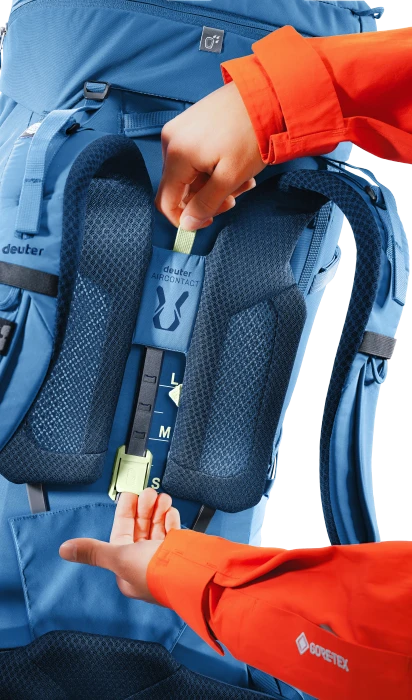 Deuter Aircontact Core 60+10 baltic/nightblue