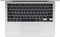 Apple MacBook Air 13", silber, M4 - 10 Core CPU / 10 Core GPU, 16GB RAM, 256GB SSD, DE [2025] Vorschaubild