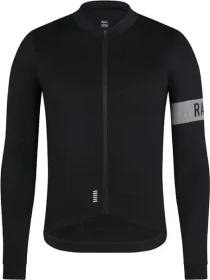 Rapha Pro Team Midweight Trikot langarm schwarz/weiß (Herren)