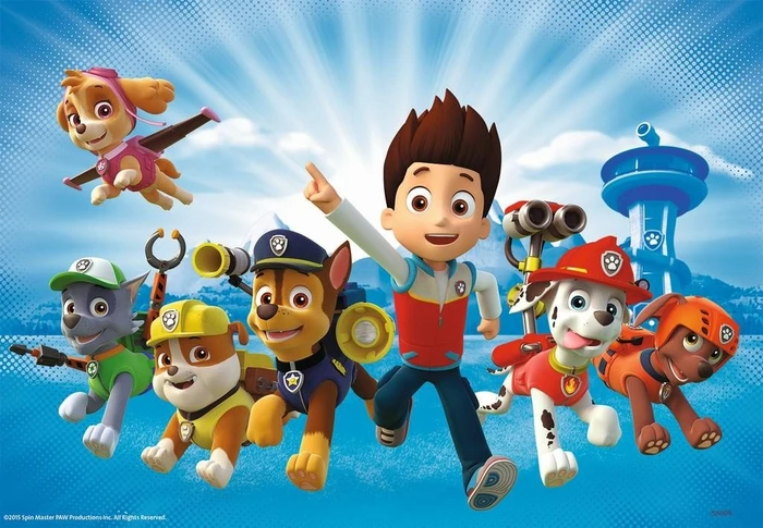 Ravensburger Puzzle Ryder und die Paw Patrol