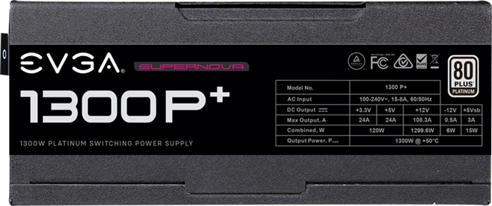 EVGA SuperNOVA P+ 1300 1300W, ATX