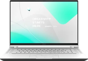 GIGABYTE AERO 16 OLED BSF-73DE994SO, Twilight Silver, Core i7-13700H, 16GB RAM, 1TB SSD, GeForce RTX 4070, DE