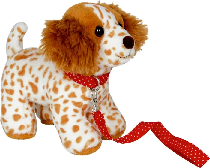 Coppenrath Lustige Tierparade - Welpe Frieda mit Leine 20cm