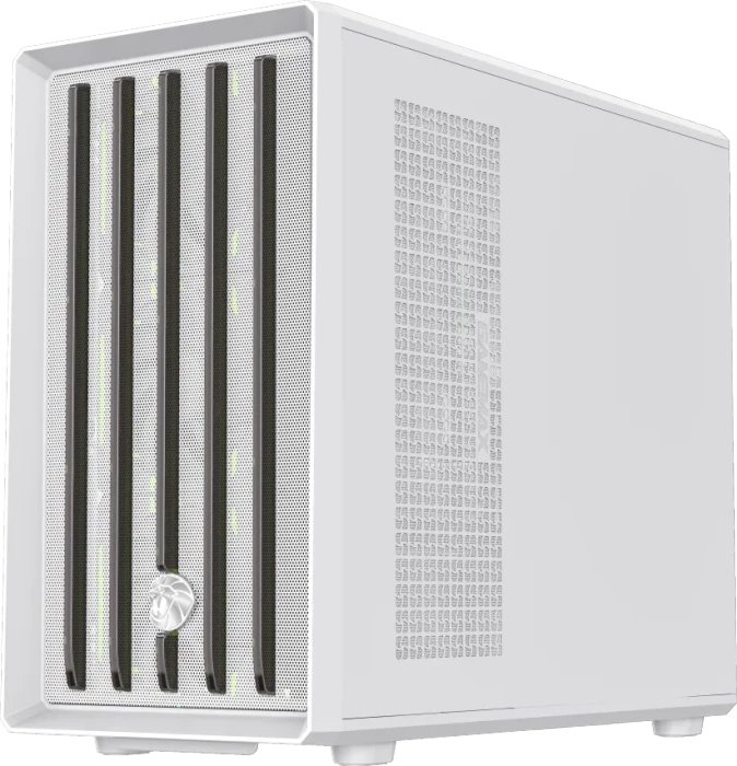 GameMax Claw 360 WH, Glasfenster