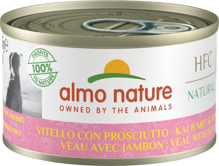almo nature HFC Natural Dogs 95, Rind mit Schinken, 1.14kg (12x 95g)